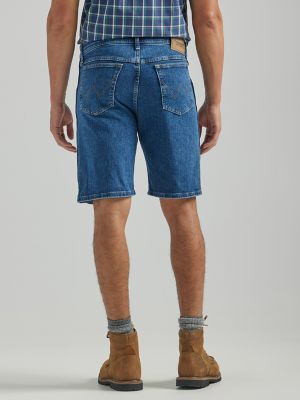 Loose Fit Denim shorts, Medium Blue