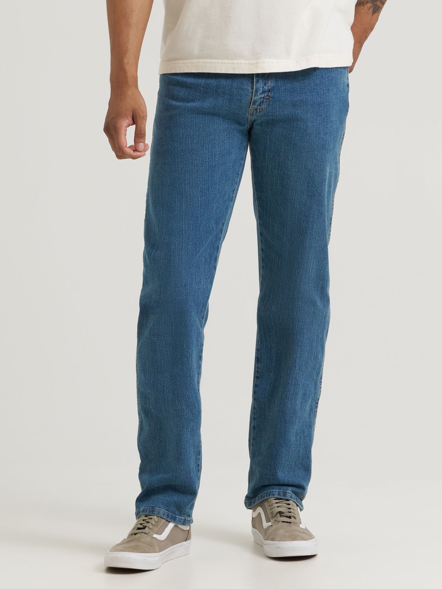 Мужские джинсы Wrangler Rugged Wear® Performance Series Regular Fit, цвет: Выбеленный варёный — фото 2