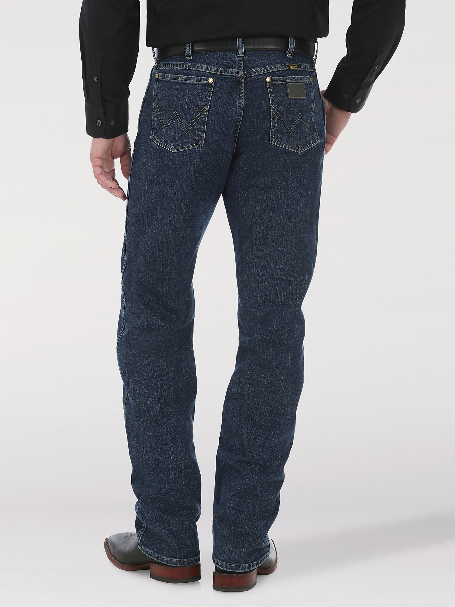 George Strait Cowboy Cut® Regular Fit Jean in Dark Amarillo alternative view 2