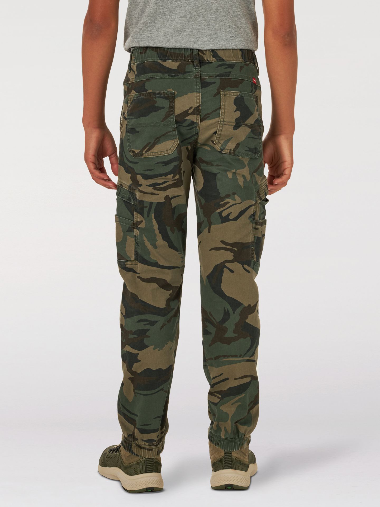 Брюки Wrangler® Free To Stretch Gamer Cargo Pant для мальчиков, цвет: Камуфляжный — фото 2