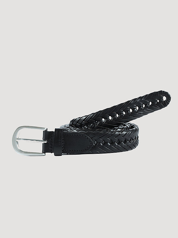 Men's Braided Belt in Black