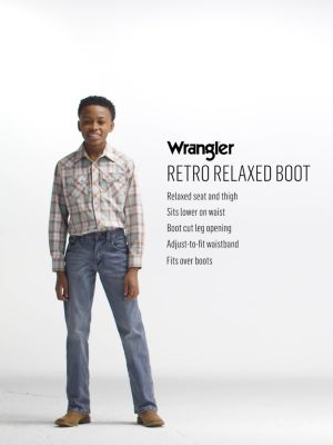 Boy's Wrangler Retro&reg; Bootcut Jean (8-16) in Greeley alternative view