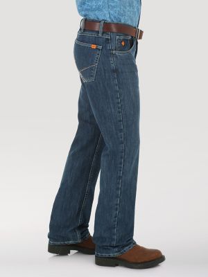Wrangler&reg; FR Flame-Resistant Vintage Boot Jean in Midstone