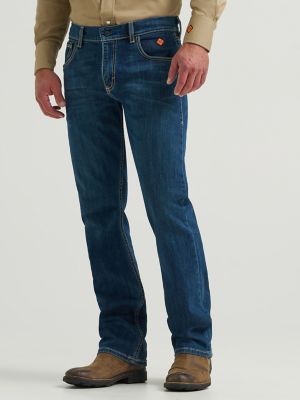Wrangler Retro® FR Flame Resistant Slim Boot Jean in Timothy Midstone