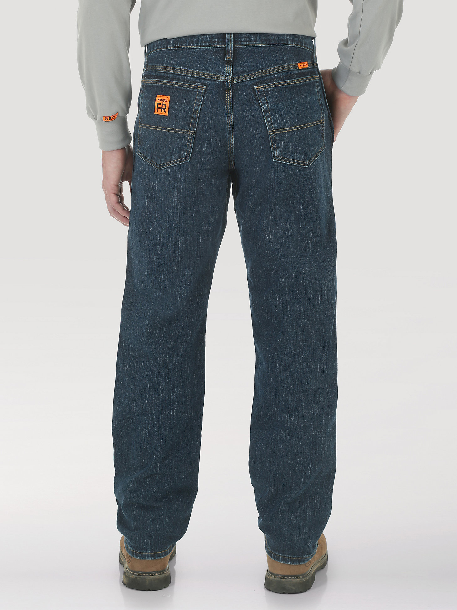 Wrangler® RIGGS Workwear® FR Flame Resistant Advanced Comfort Relaxed Fit Jean in Midstone alternative view 1