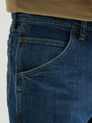 Wrangler&reg; FR Flame Resistant Advanced Comfort Relaxed Fit Jean in Midstone alternative view 6