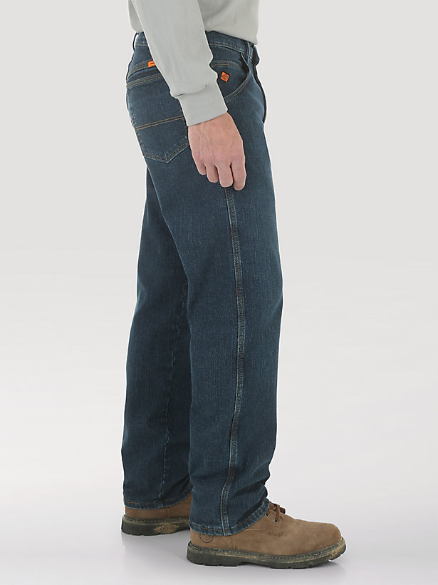Wrangler® RIGGS Workwear® FR Flame Resistant Advanced Comfort Relaxed Fit Jean in Midstone
