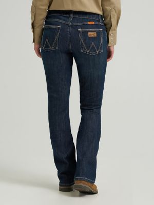 Women's Wrangler Retro® Flame Resistant Mae Bootcut Work Jean in Cherry Point