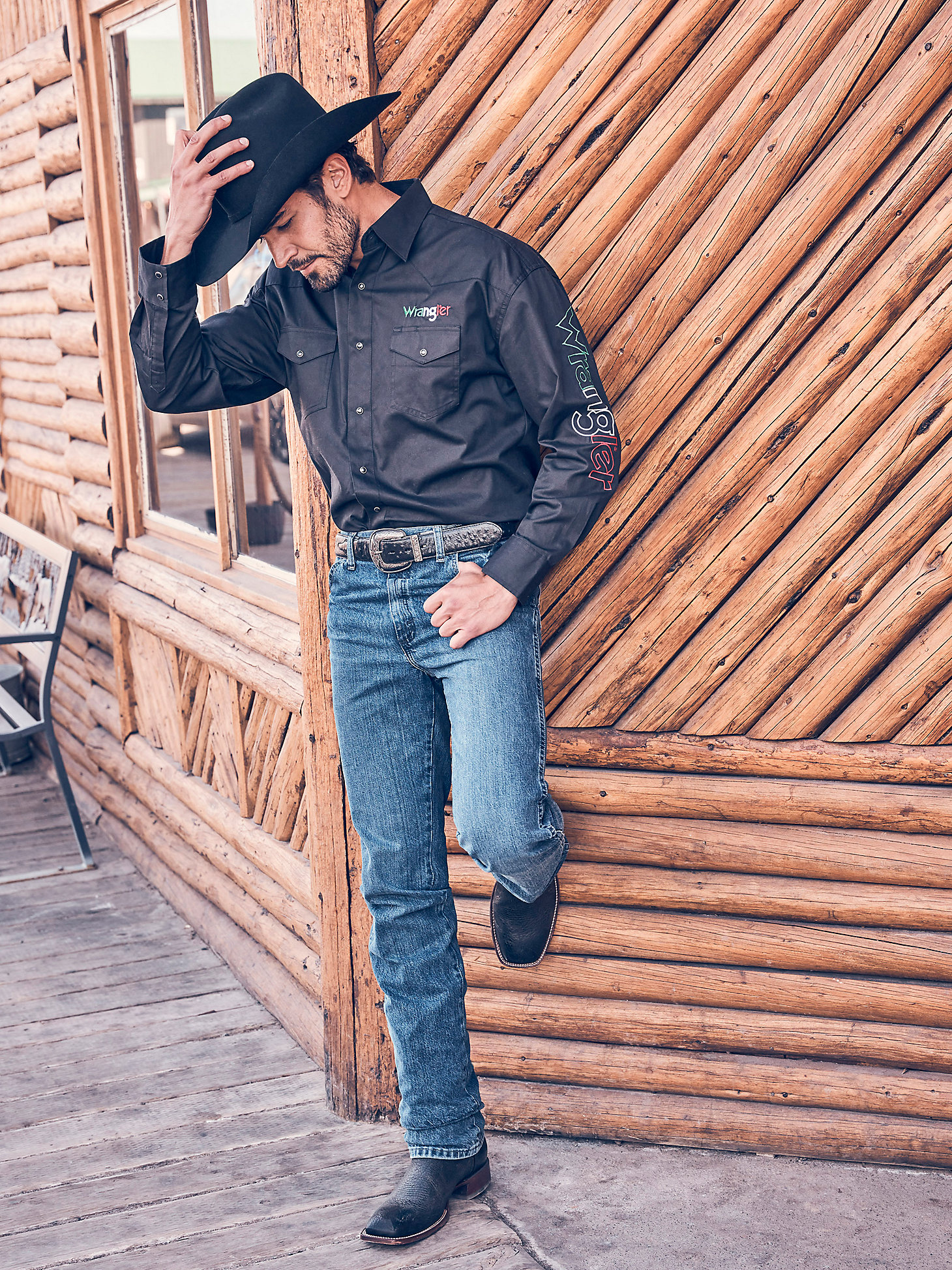 Cowboy Cut® Silver Edition Slim Fit Jean in Natural Vintage main view