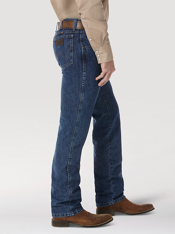 Men's Wrangler® PBR® Slim Fit Jean in Authentic Stone alternative view