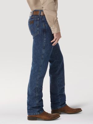 Men's Wrangler® PBR® Slim Fit Jean in Authentic Stone