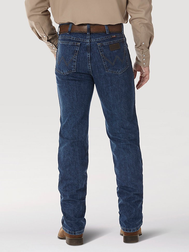 Men's Wrangler® PBR® Slim Fit Jean in Authentic Stone alternative view 2