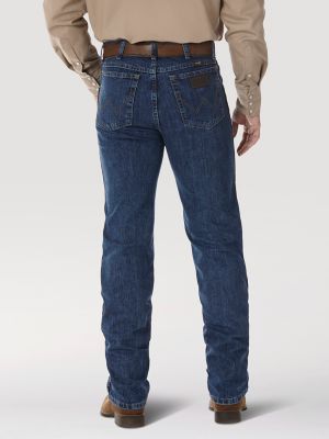 Men's Wrangler® PBR® Slim Fit Jean in Authentic Stone