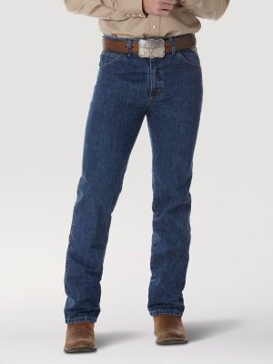 Men's Wrangler® PBR® Slim Fit Jean in Authentic Stone