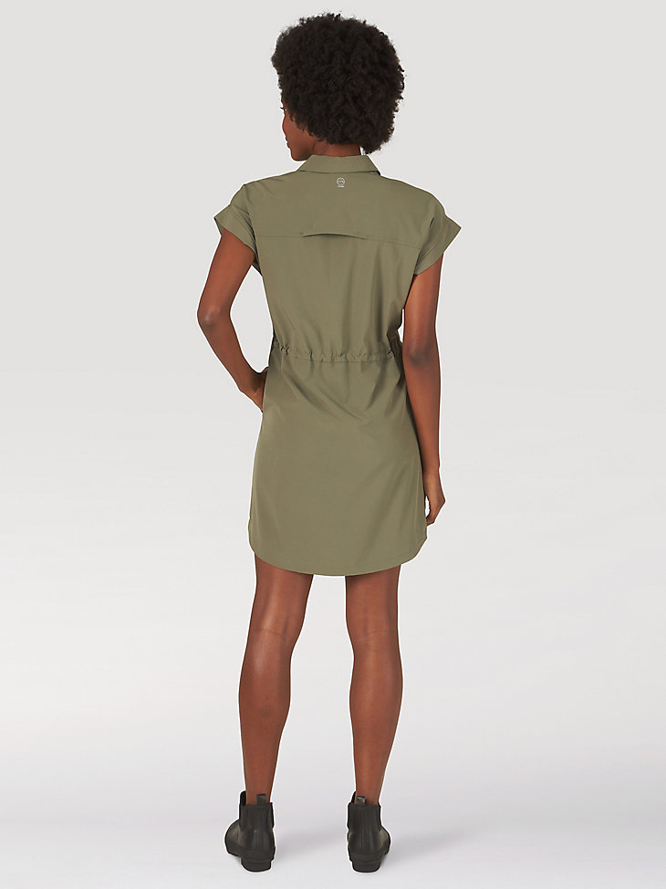 ATG By Wrangler™ Women's Angler Dress in Dusty Olive alternative view