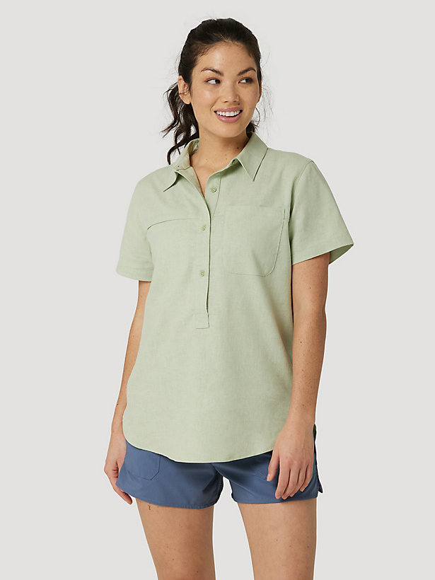 ATG By Wrangler™ Women's Button Front Popover