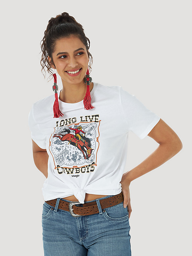 Women's Rodeo Cowboy Graphic Tee