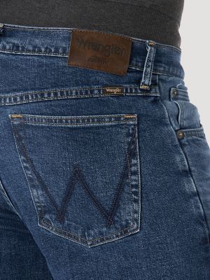 wrangler relaxed fit jeans with flex