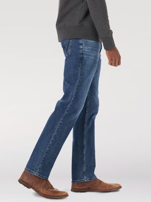 wrangler relaxed fit jeans with flex