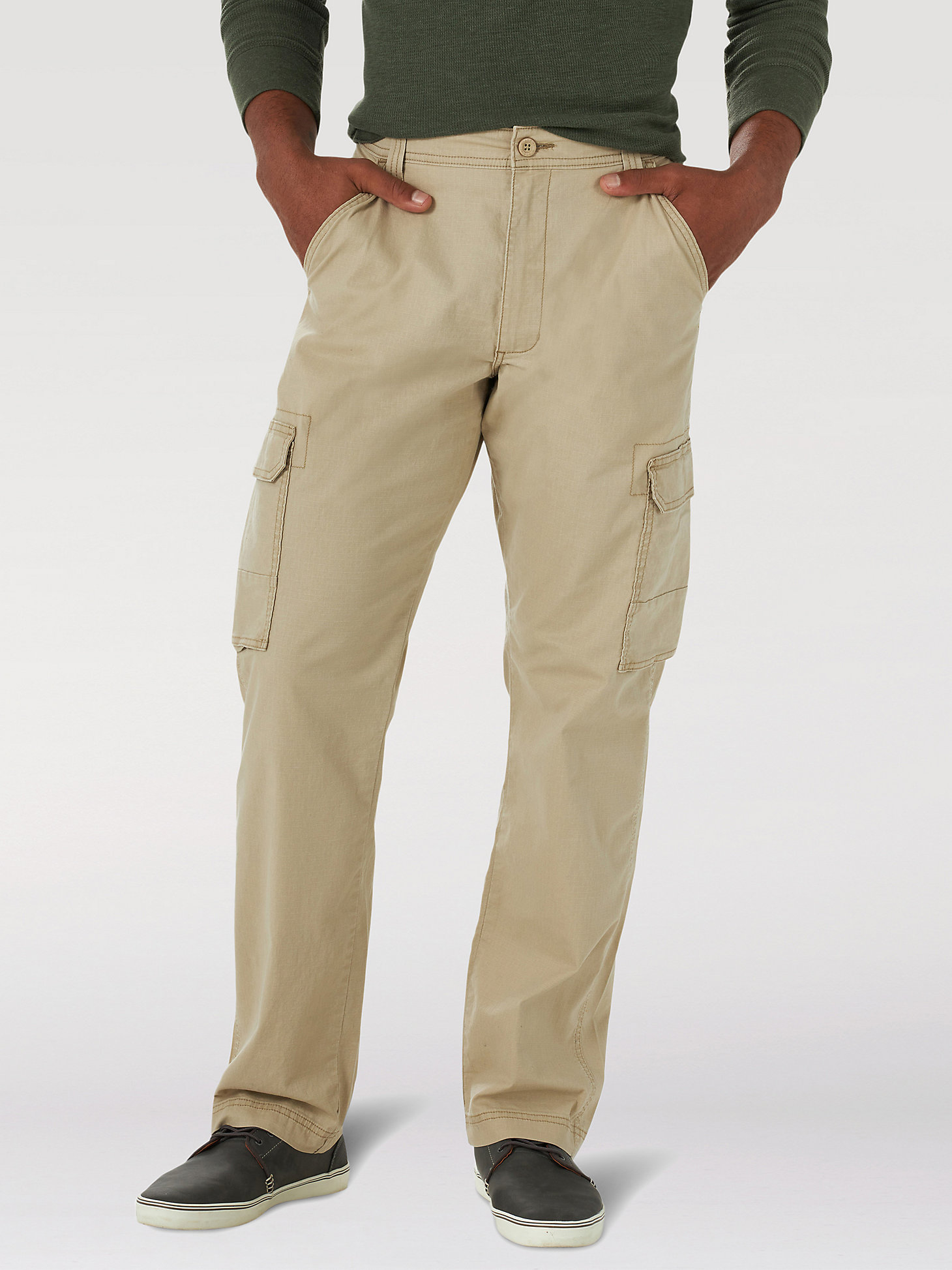  Pantalones para Hombre Wrangler Authentics Mens Classic Cargo Twill  