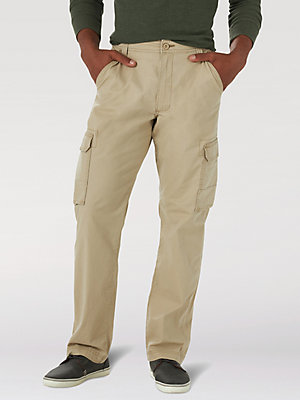 Bnwt Authentic Men's Wrangler Cargo Combat Summit Jeans Pewter Grey Comfort Fit 