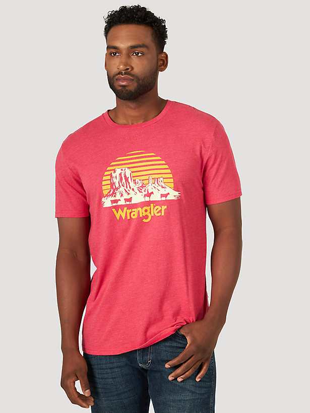 Men's Desert Sunset Graphic T-Shirt