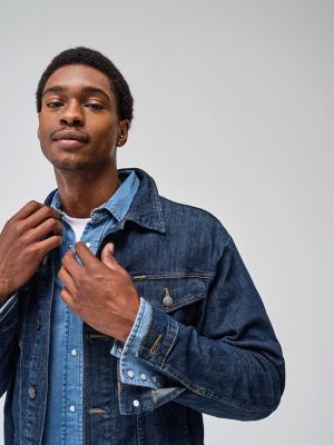 Black washed on sale out denim jacket