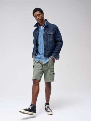 Jean jacket with shorts deals