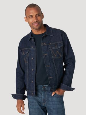 Jacket denim outlet mens