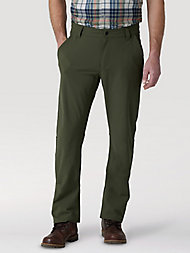 Men's Wrangler Casuals® Flat Front Relaxed Fit Pants | Men's PANTS ...