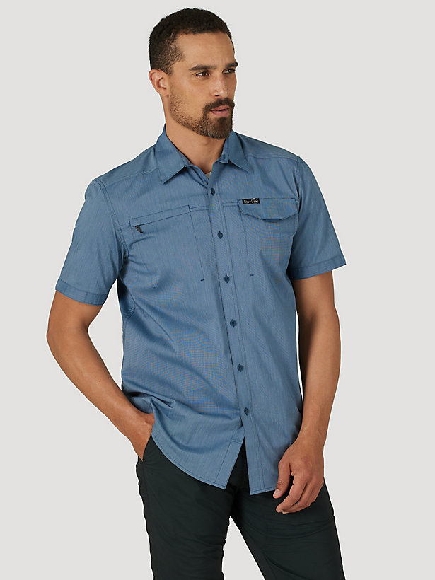 ATG By Wrangler™ Men's Asymmetrical Zip Pocket Shirt