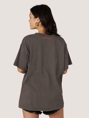 Wrangler oversized tiger store tee