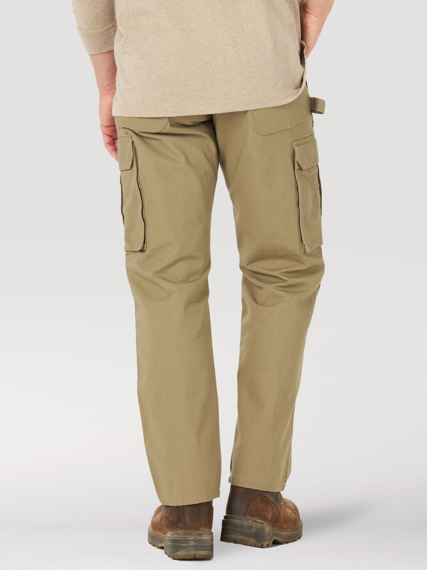 Мужские брюки Wrangler Workwear Cargo Pant, цвет: Коричневый — фото 2