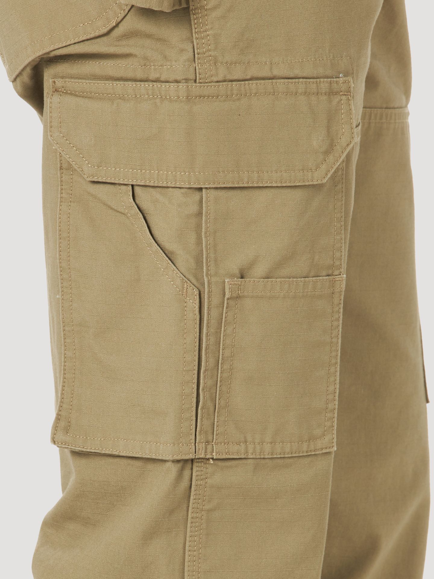 Мужские брюки Wrangler Workwear Cargo Pant, цвет: Коричневый — фото 5