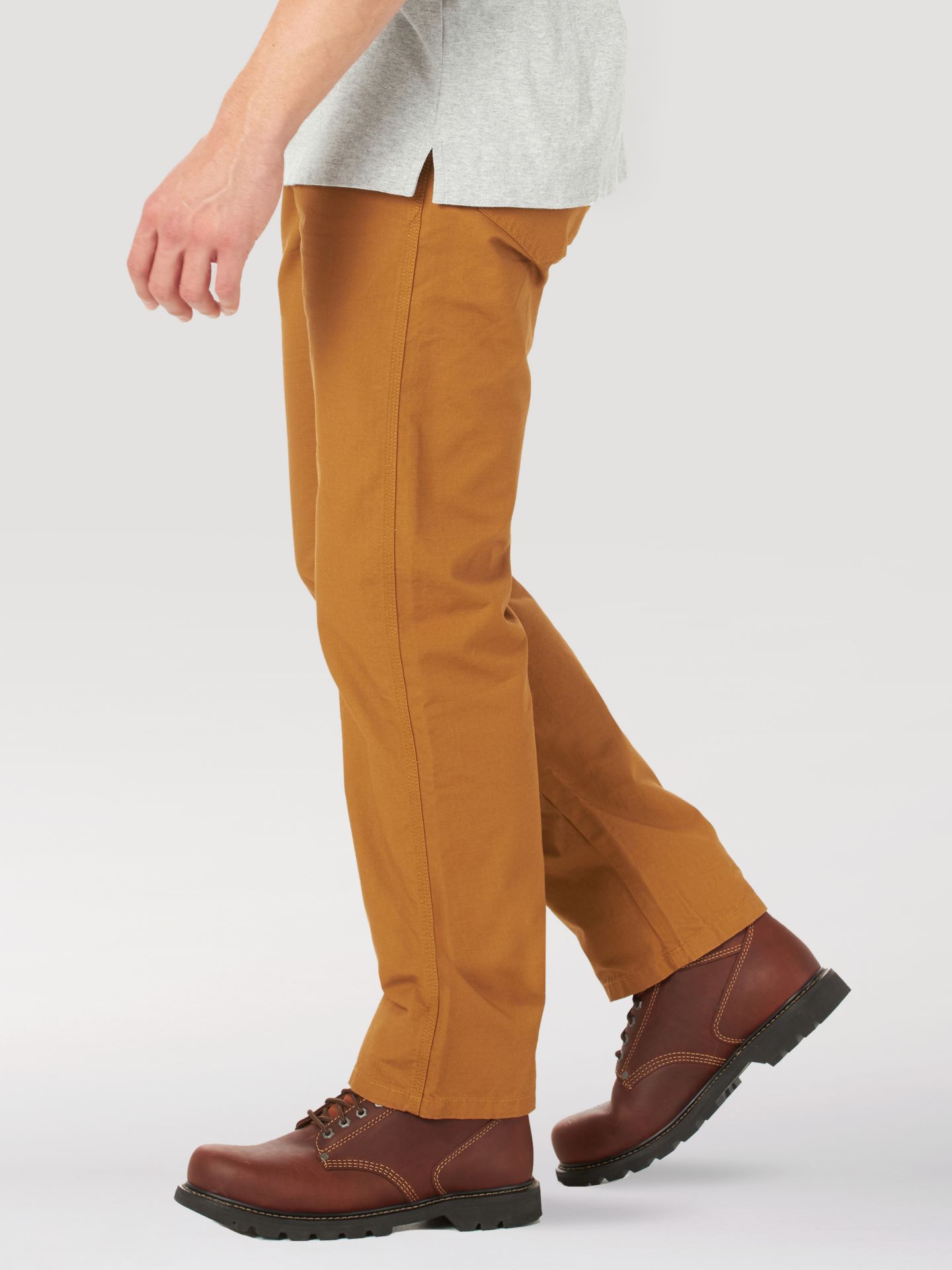 Мужские брюки Wrangler Workwear Technician Pant, цвет: Acorn — фото 3