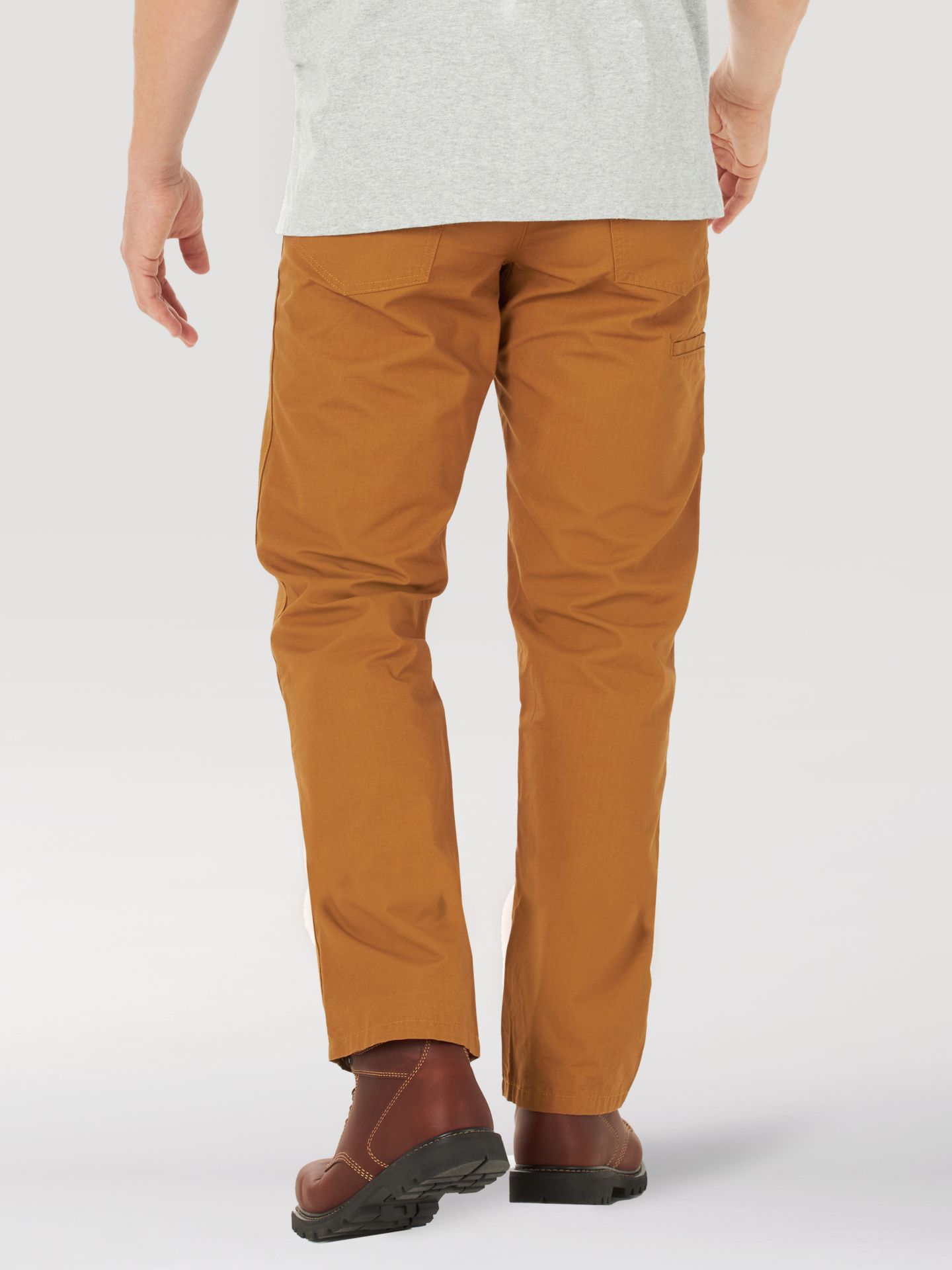 Мужские брюки Wrangler Workwear Technician Pant, цвет: Acorn — фото 4