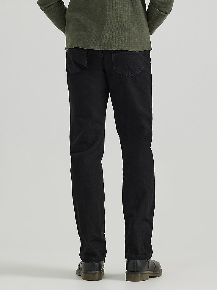 Men's Wrangler Authentics® Regular Fit Cotton Jean in Black alternative view