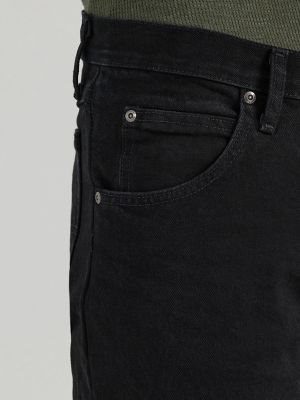 ORIGINAL FIT DENIM TROUSERS - Black