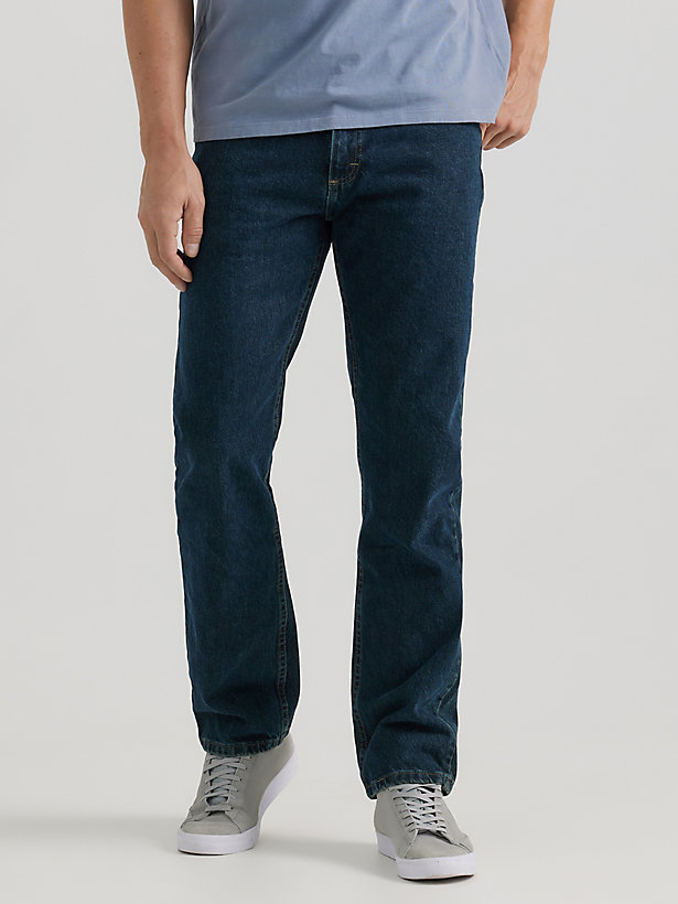Men's Wrangler Authentics® Regular Fit Cotton Jean in Storm