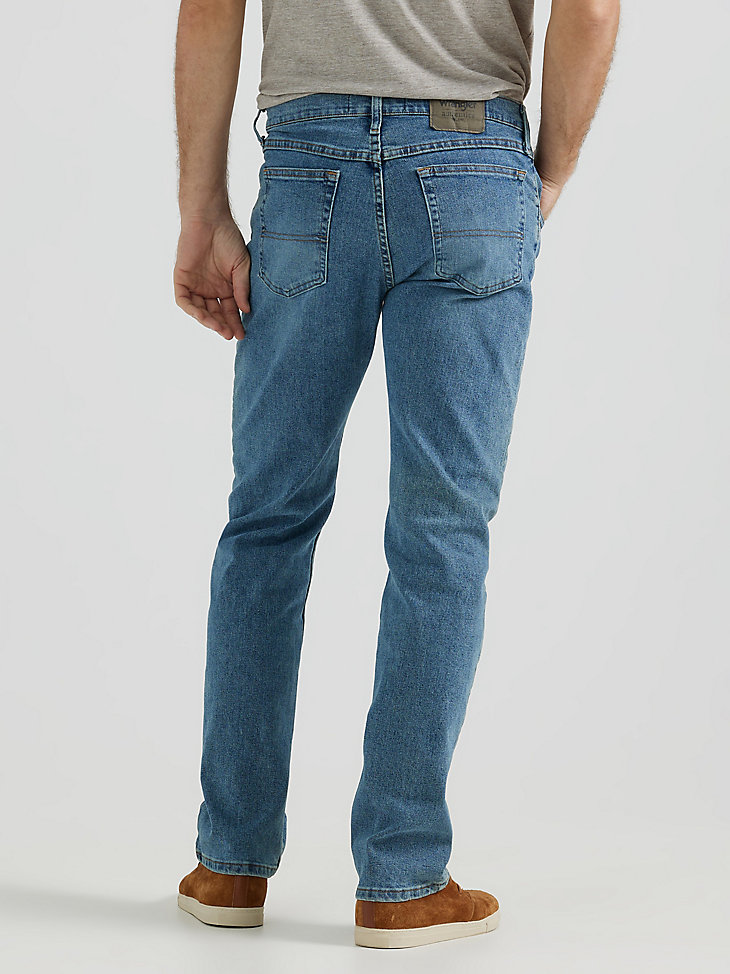 Men's Wrangler Authentics® Regular Fit Flex Jean in Vintage Blue alternative view