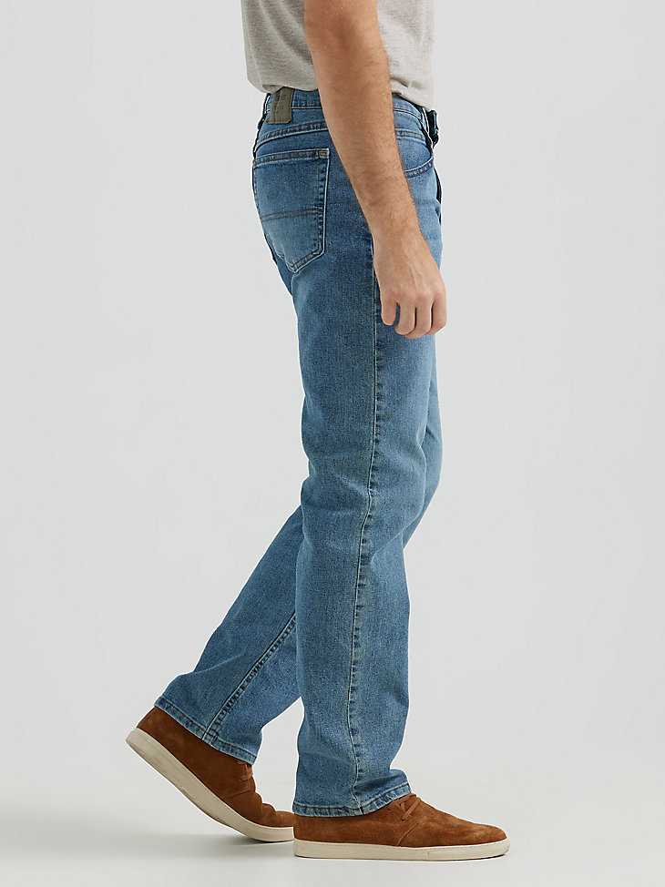 Men's Wrangler Authentics® Regular Fit Flex Jean in Vintage Blue alternative view 3