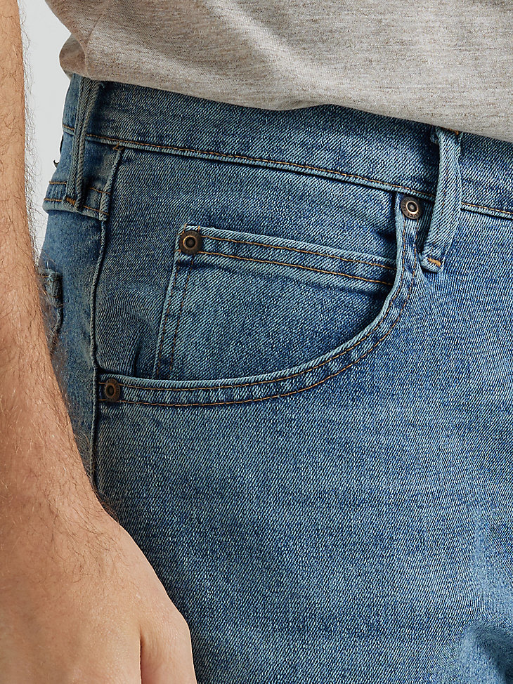 Men's Wrangler Authentics® Regular Fit Flex Jean in Vintage Blue alternative view 4