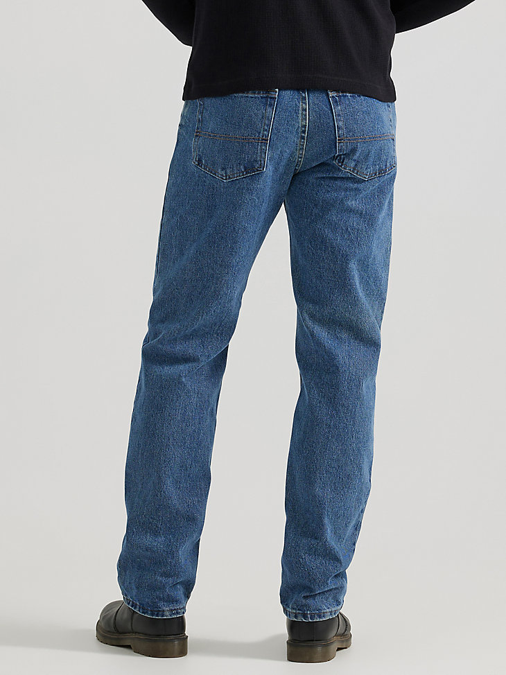Men's Wrangler Authentics® Regular Fit Cotton Jean in Vintage Blue alternative view