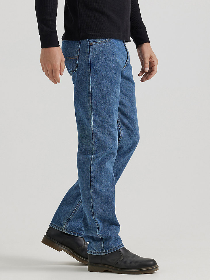 Men's Wrangler Authentics® Regular Fit Cotton Jean in Vintage Blue alternative view 3