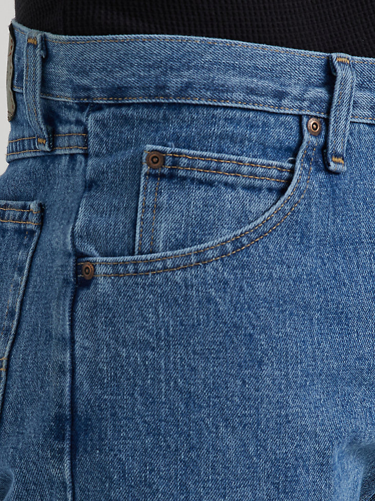 Men's Wrangler Authentics® Regular Fit Cotton Jean in Vintage Blue alternative view 4