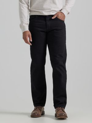 Men's Wrangler Authentics® Relaxed Fit Cotton Jean in Black