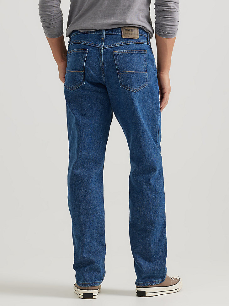 Men's Wrangler Authentics® Relaxed Fit Flex Jean in Dark Stonewash alternative view