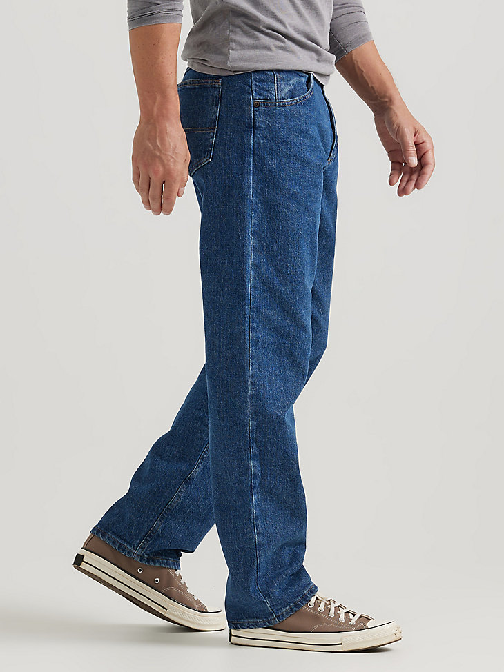 Men's Wrangler Authentics® Relaxed Fit Flex Jean in Dark Stonewash alternative view 3