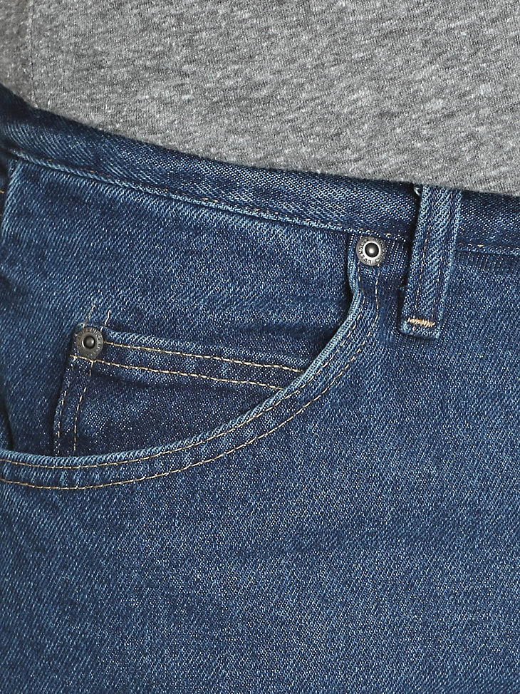 Men's Wrangler Authentics® Relaxed Fit Cotton Jean in Dark Stonewash alternative view 4