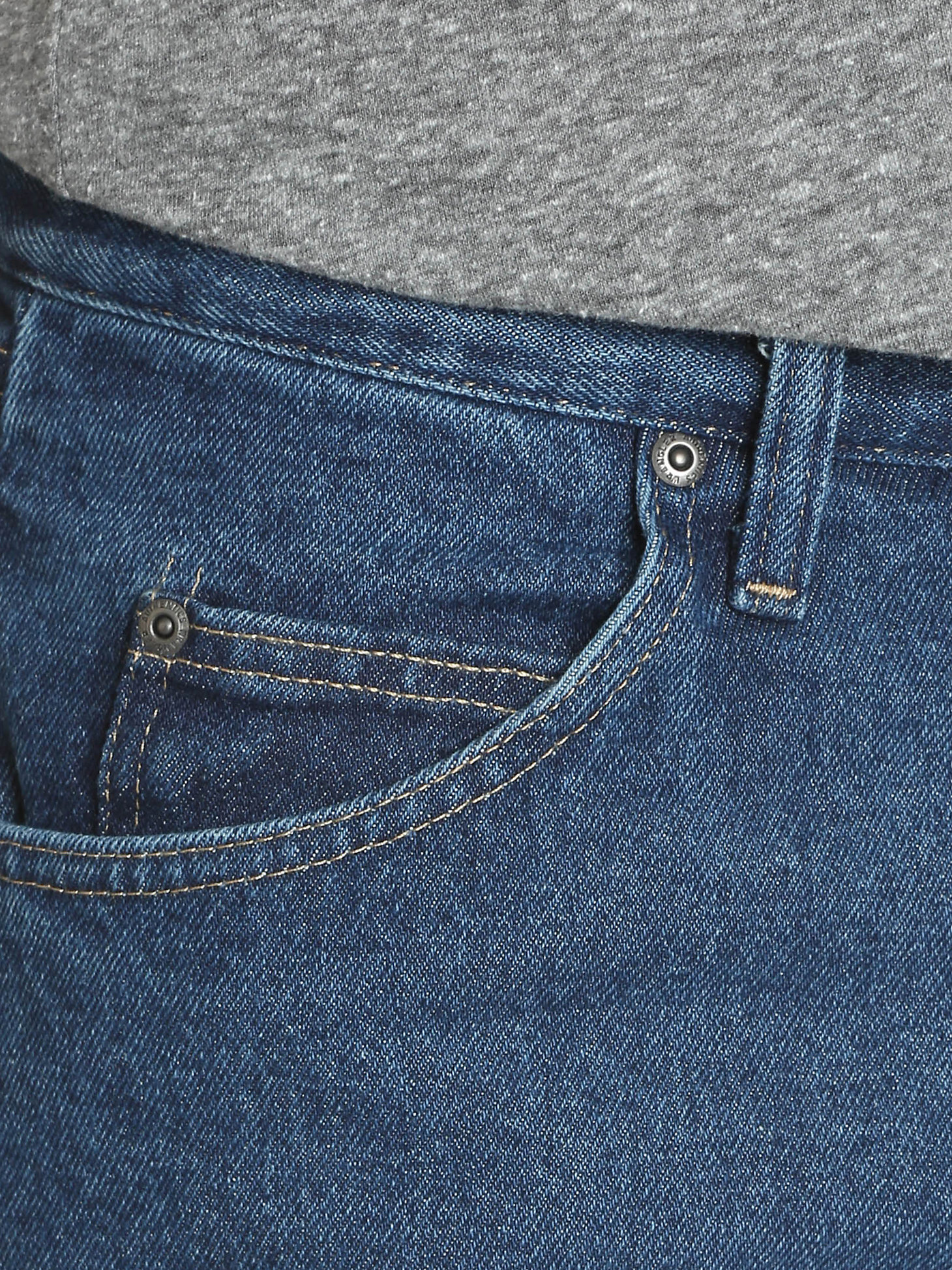 Men's Wrangler Authentics® Relaxed Fit Cotton Jean in Dark Stonewash alternative view 4